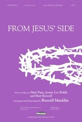 From Jesus' Side SATB choral sheet music cover
